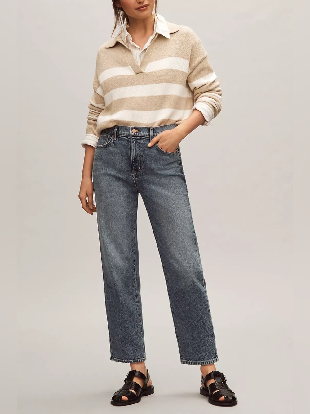 Modern American Highland Boyfriend Jean, size 28